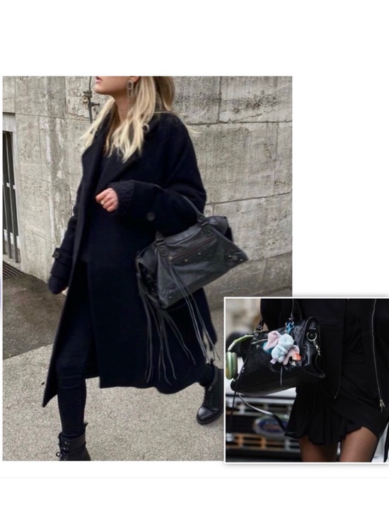 Balenciaga Handbags - WOMEN'S LE CITY BAG MEDIUM IN BLACK